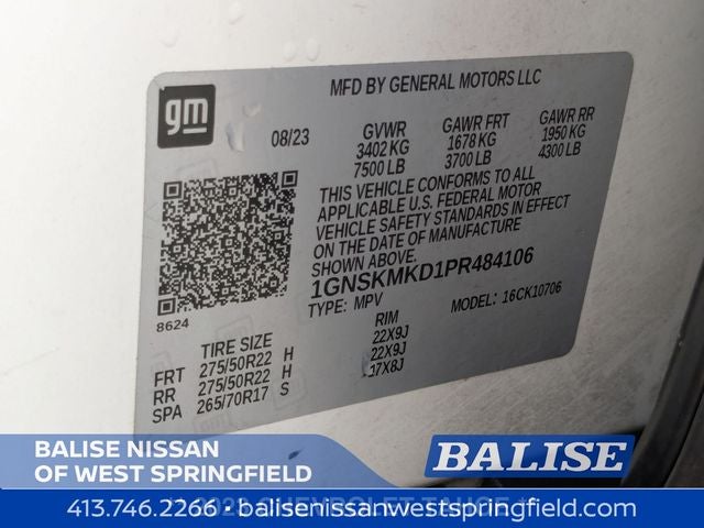 2023 Chevrolet Tahoe LS