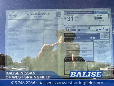 2026 Nissan Rogue SV