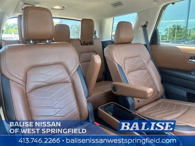 2022 Nissan Pathfinder Platinum 2nd Row Captain