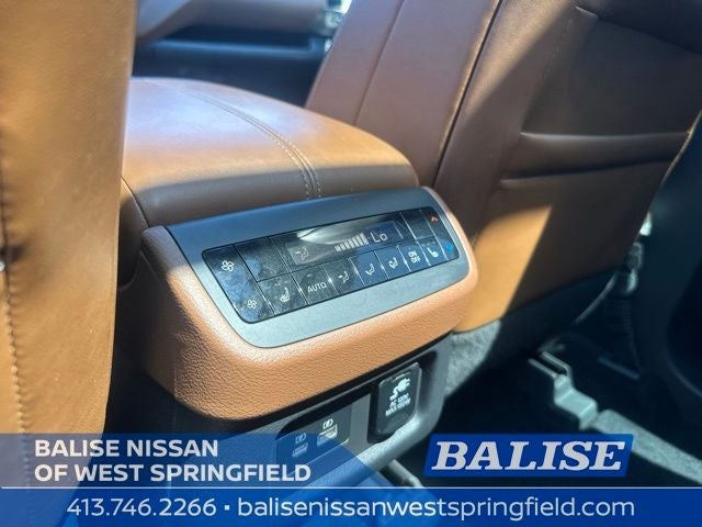 2022 Nissan Pathfinder Platinum 2nd Row Captain