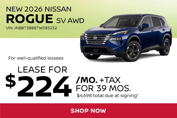 New 2026 Nissan Rogue SV AWD