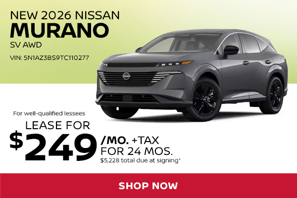 New 2026 Nissan Murano SV AWD